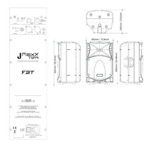 FBT JMAXX 112A фото 3