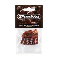 DUNLOP 9023P Plastic Thumbpick Shell 4Pack